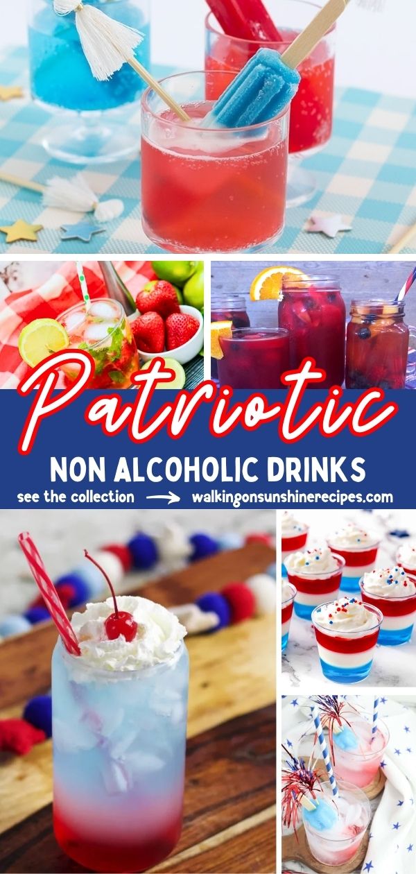 Patriotic Non Alcoholic Drinks