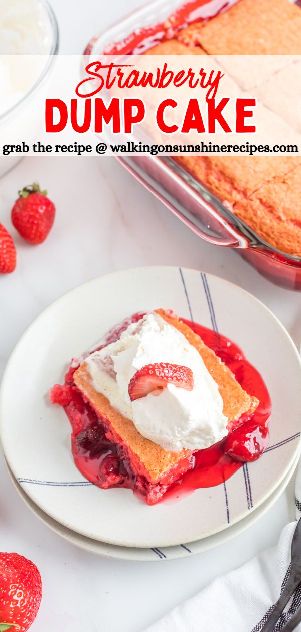 Strawberry Dump Cake Pin