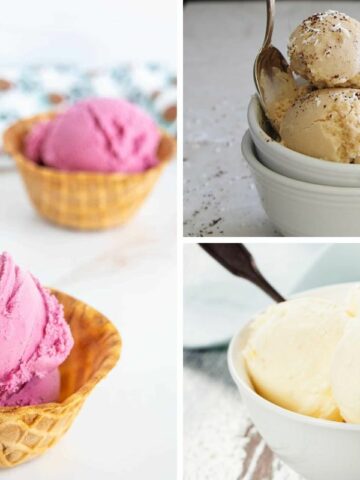 3 ice cream recipes MSN.