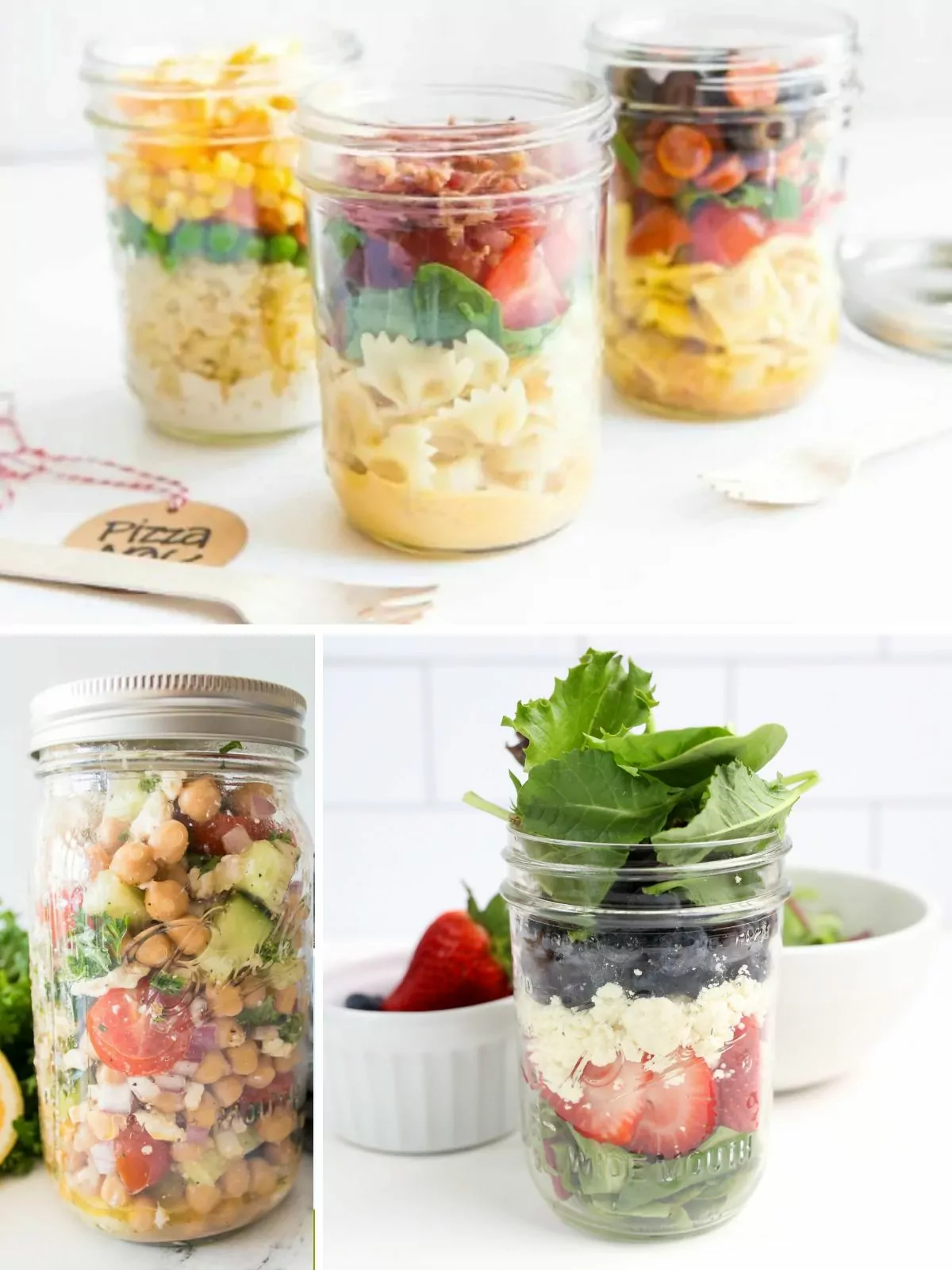 mason jar meals.