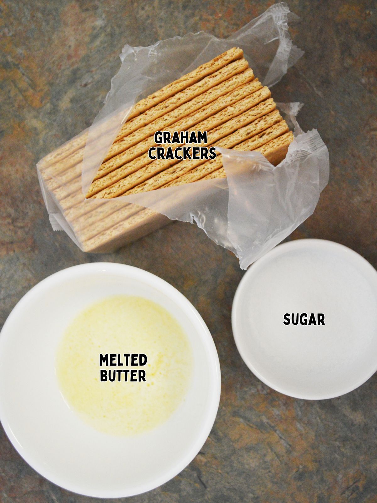 ingredients for the crust