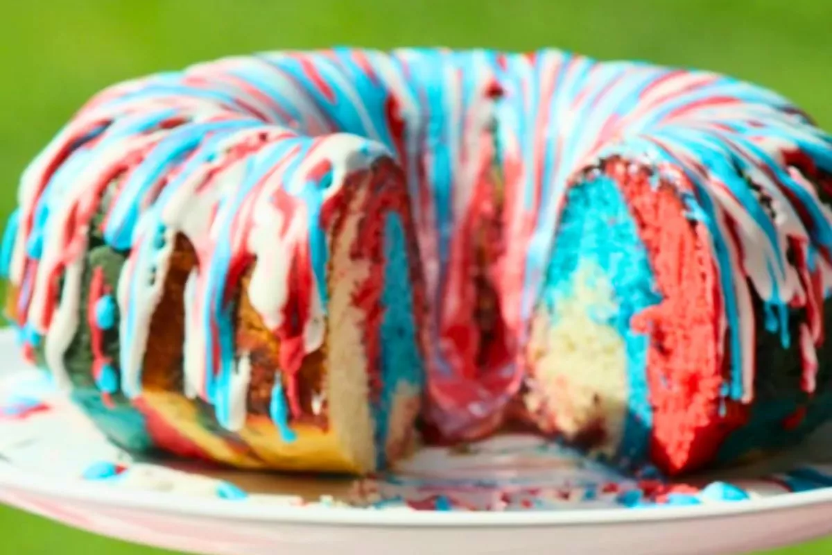 4th of July Patriotic Cake