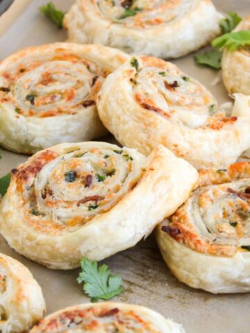 Puff Pastry Pinwheels Jalapeno Popper