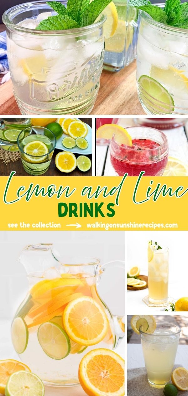 Lemon and Lime Drinks