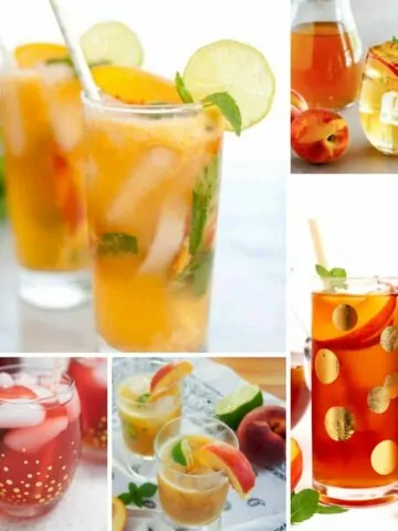 Peach Drinks Non Alcoholic