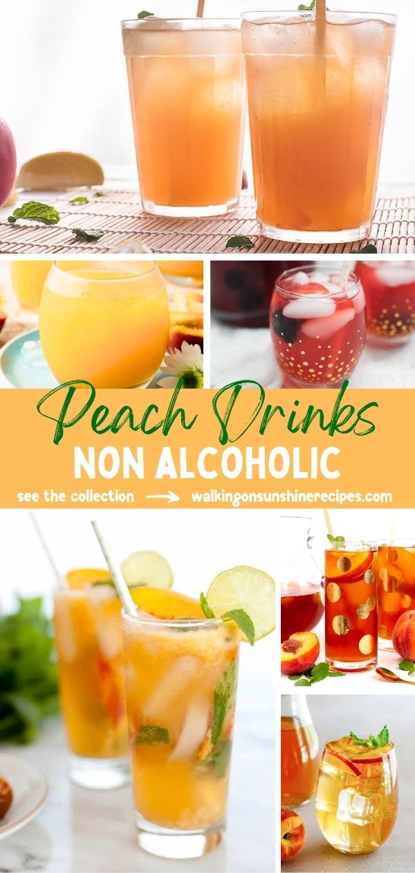 Peach Drinks Non Alcoholic
