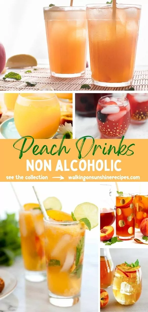 Peach Drinks Non Alcoholic