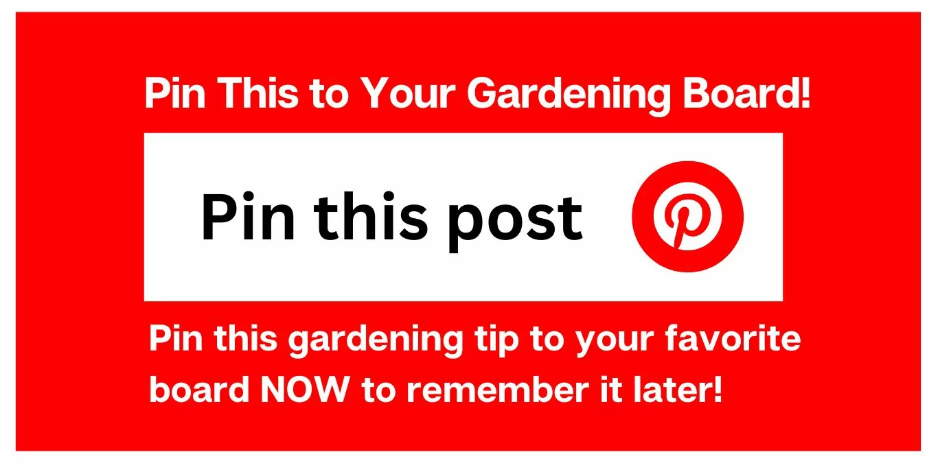 Pin this Gardening post.