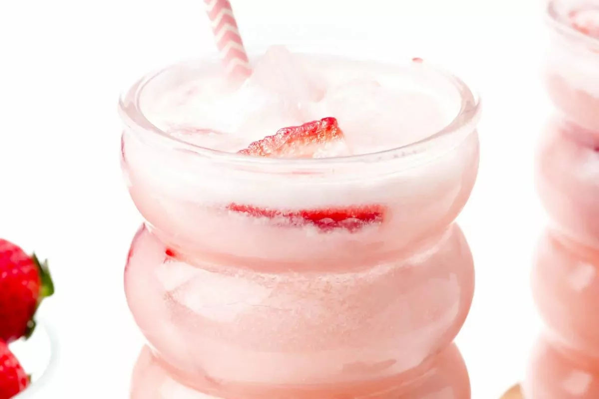 glass of Pink Drink
