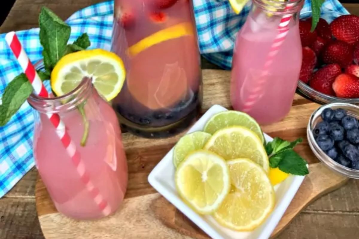 Strawberry Lemonade Punch