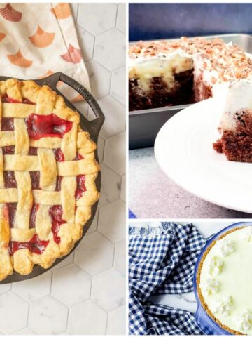 3 different desserts for Father's Day.