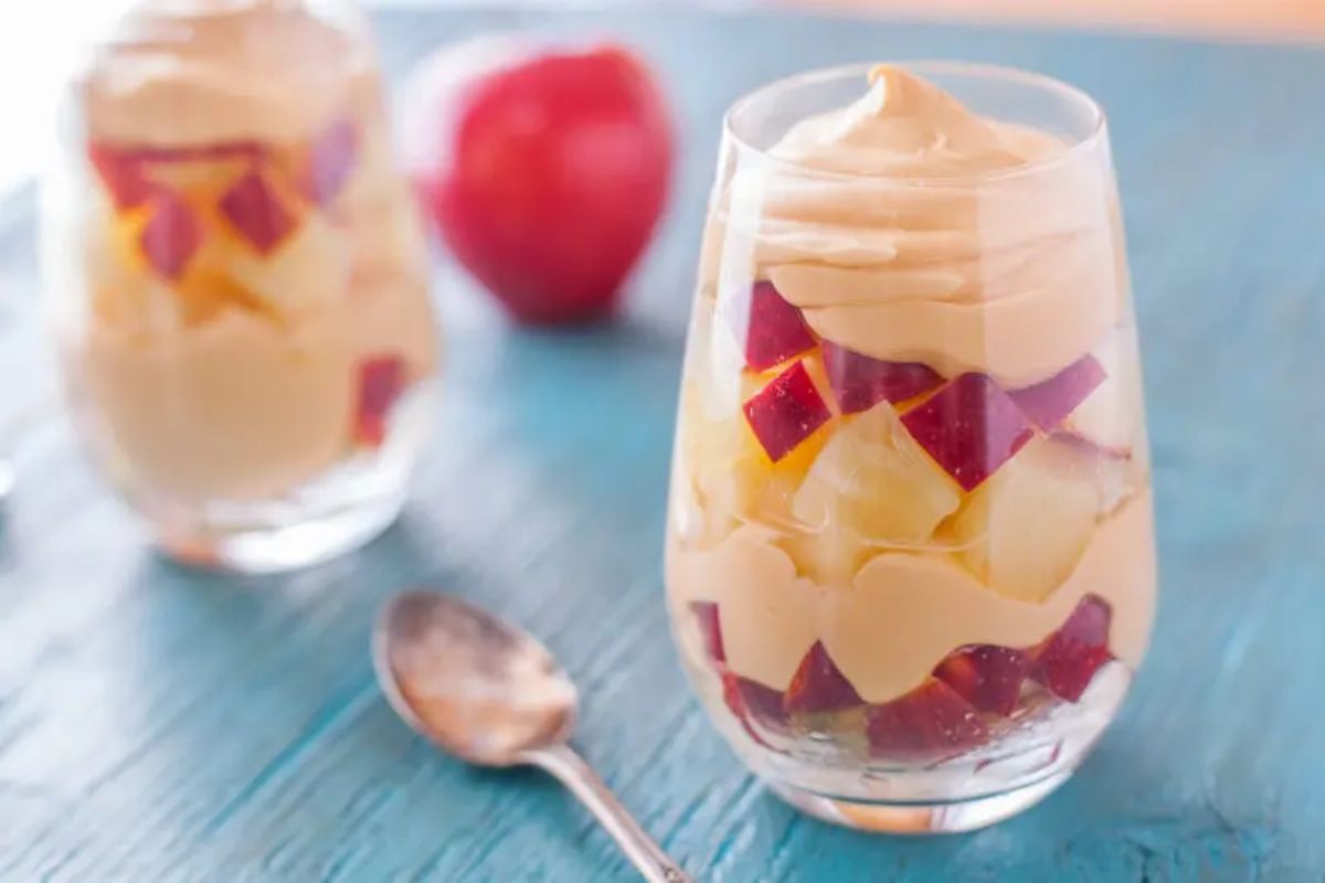 Caramel Apple Pudding Parfait