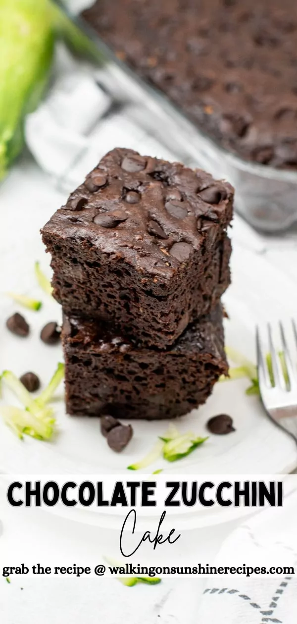 Chocolate Zucchini Cake Pin