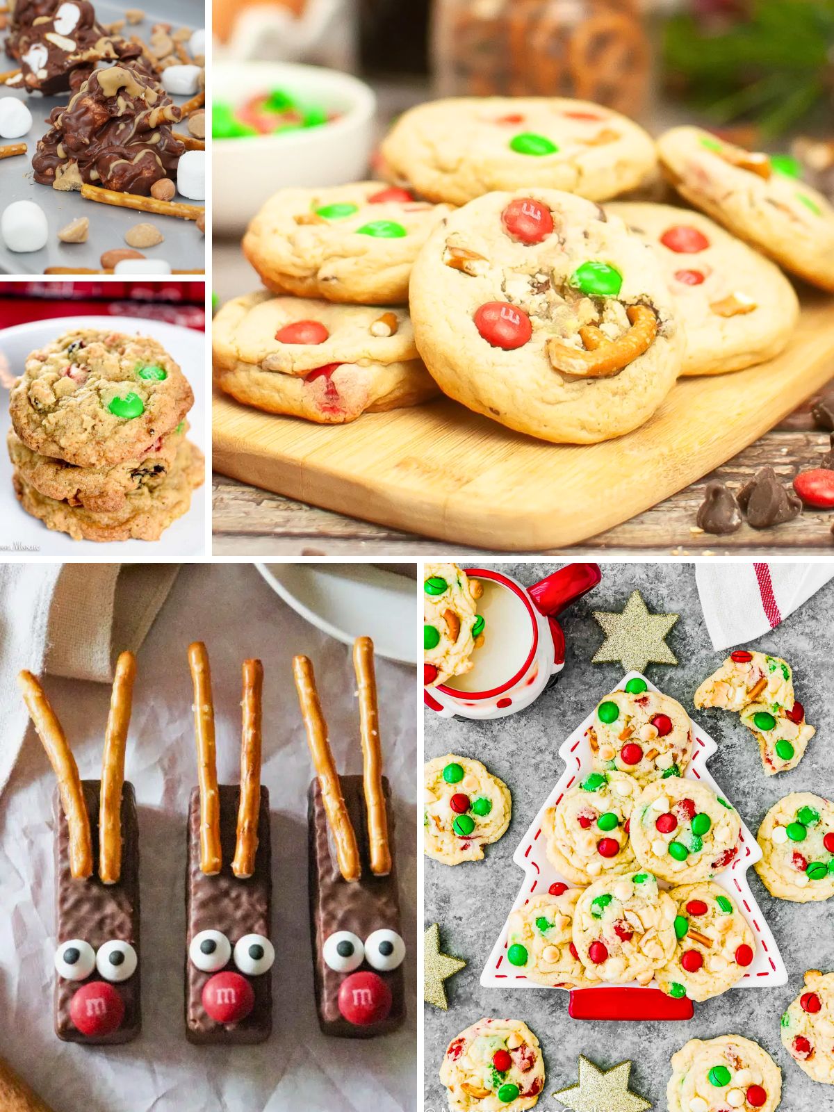 Christmas Cookie Recipes with Pretzels