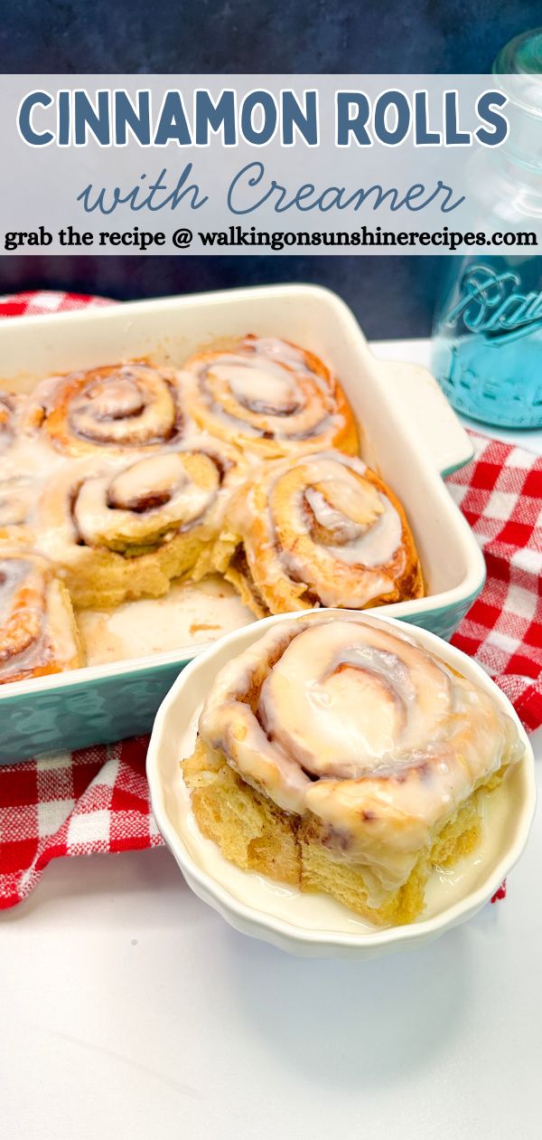 Cinnamon Rolls with Creamer Pin