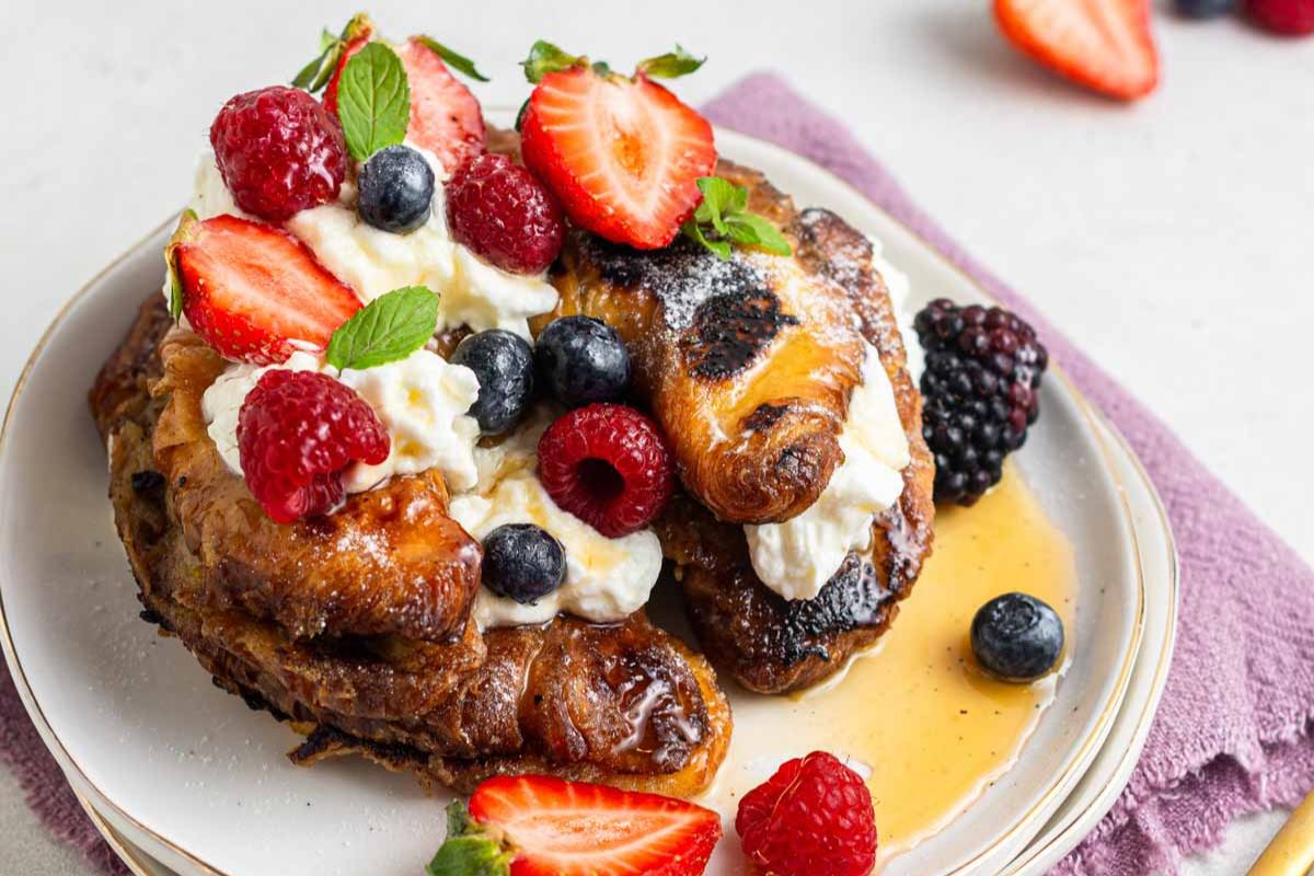 Croissant French Toast
