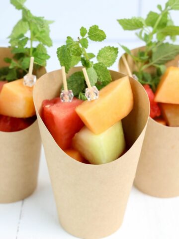 Fruit Charcuterie Cups.