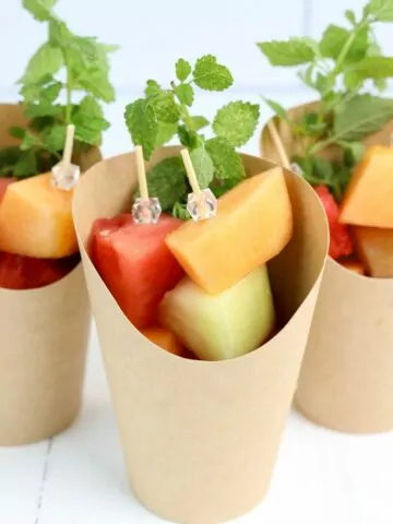 Fruit Charcuterie Cups.