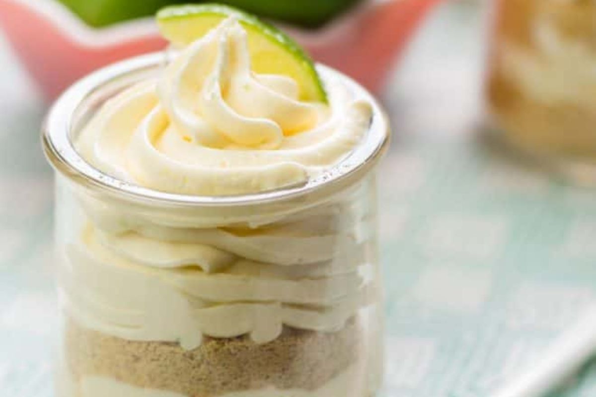 Lime Cheesecake Pudding Parfaits