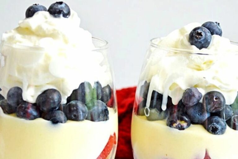 No Bake Cheesecake Pudding Parfaits