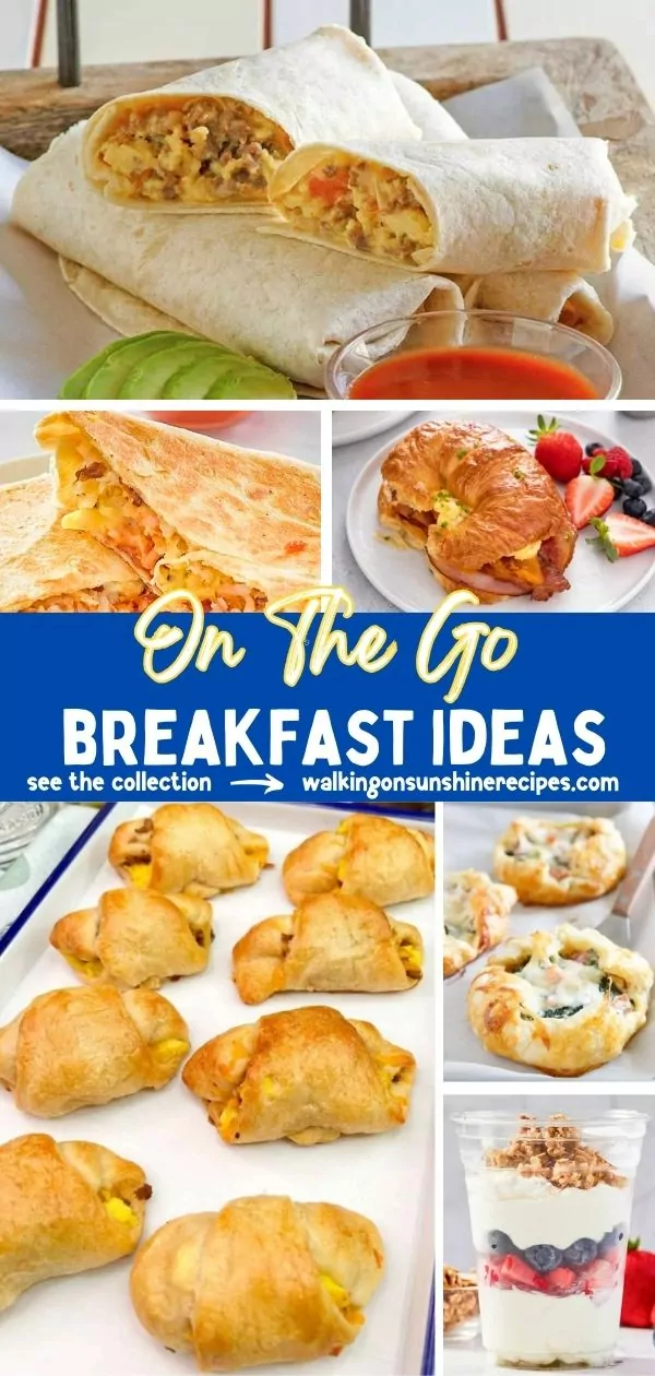 On the Go Breakfast Ideas