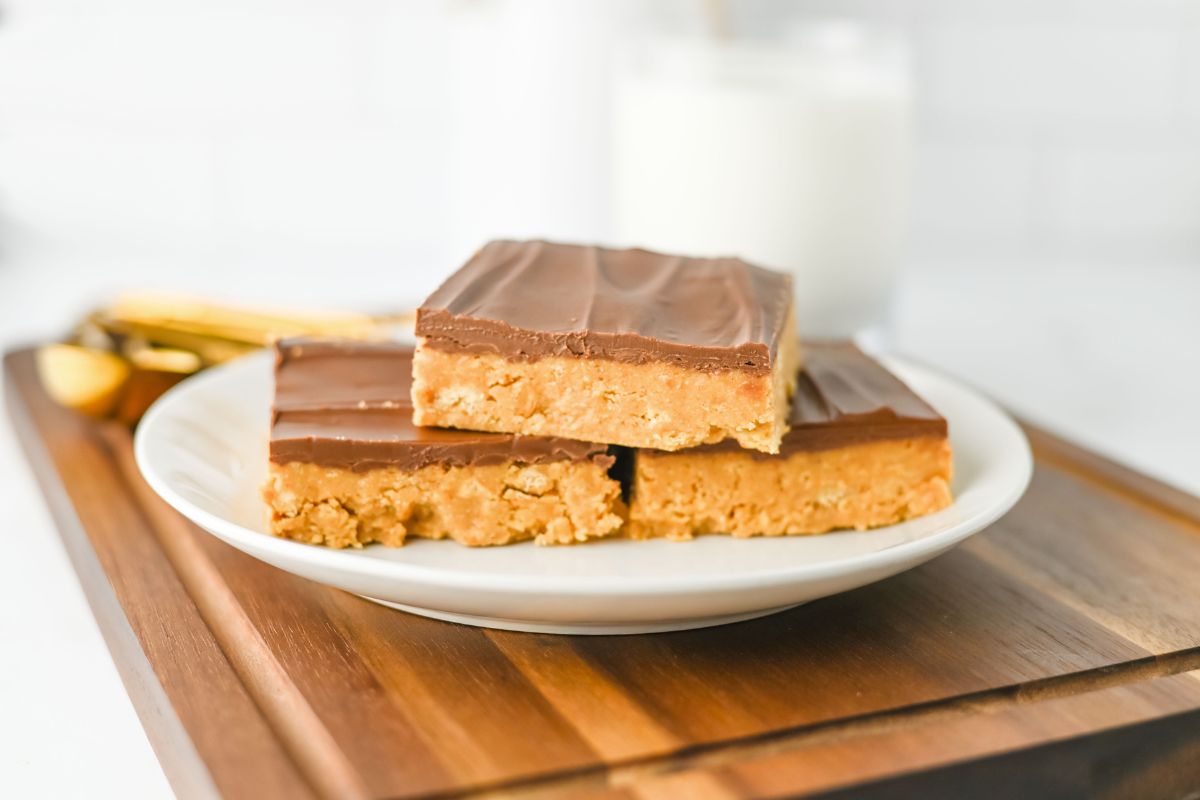 peanut butter squares.