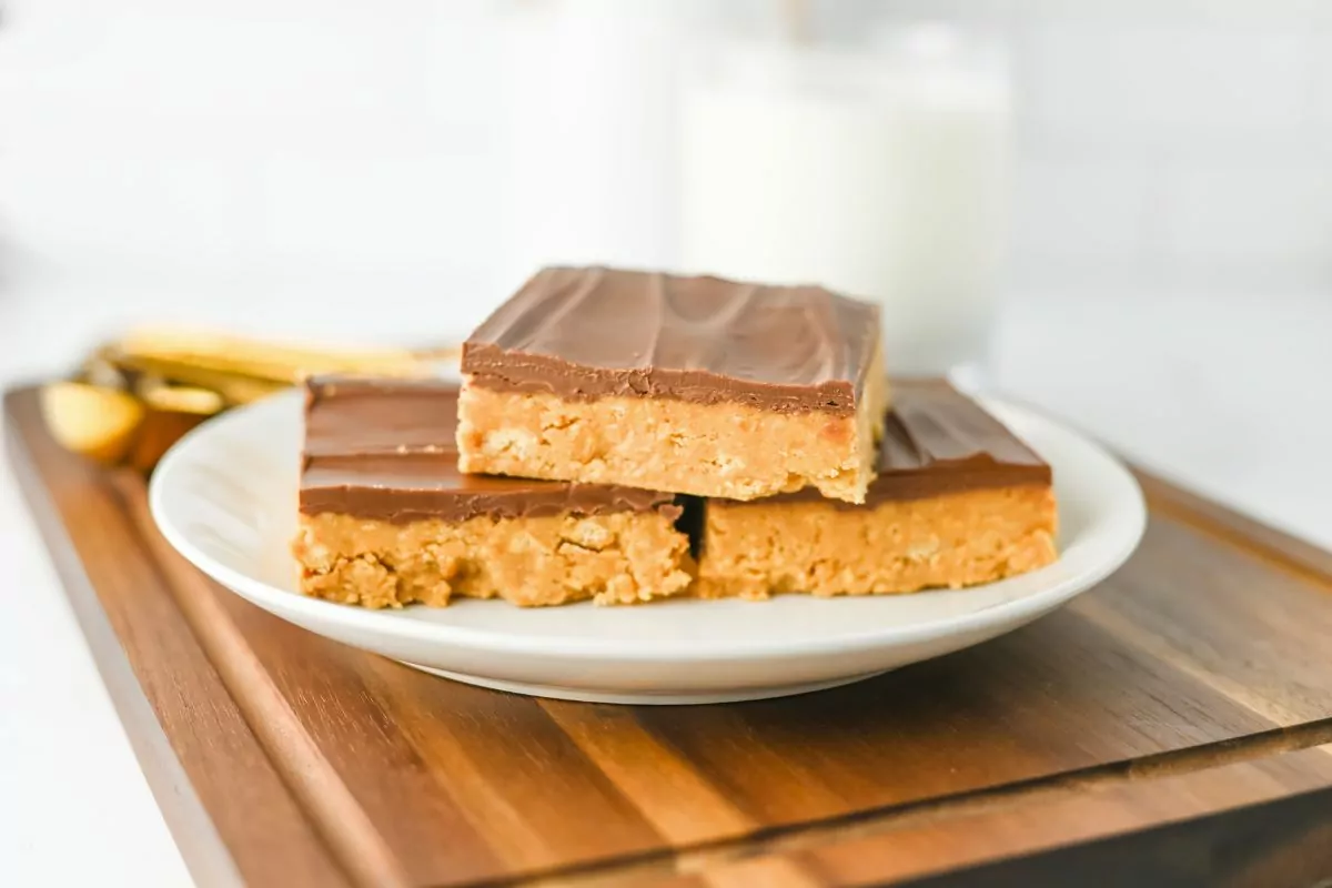peanut butter squares.