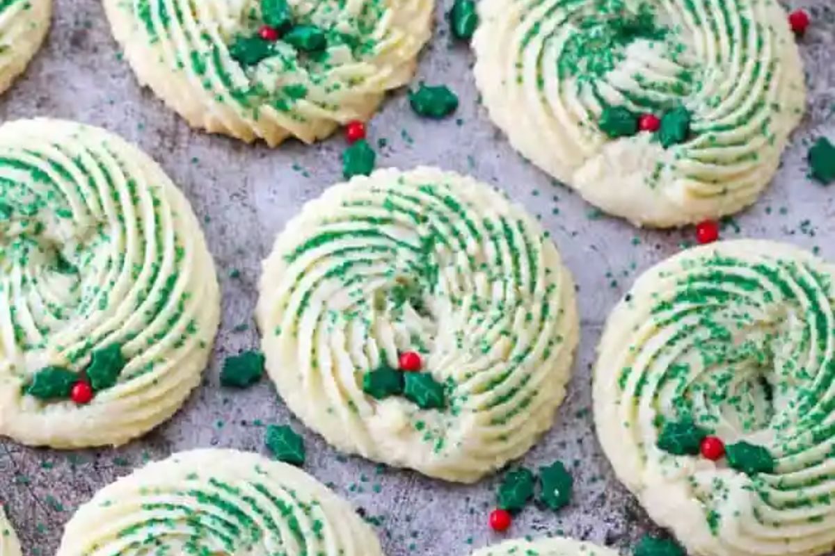 Butter Spritz Cookies