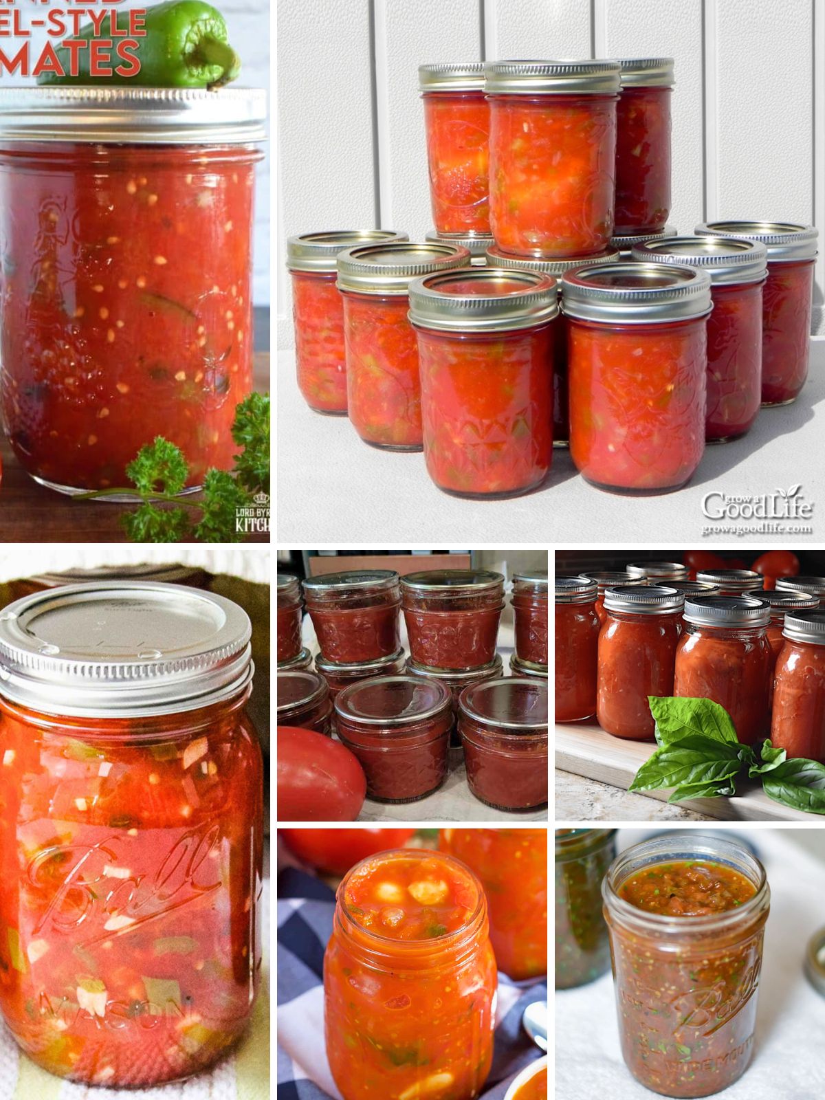 Canning Recipes for Tomatoes