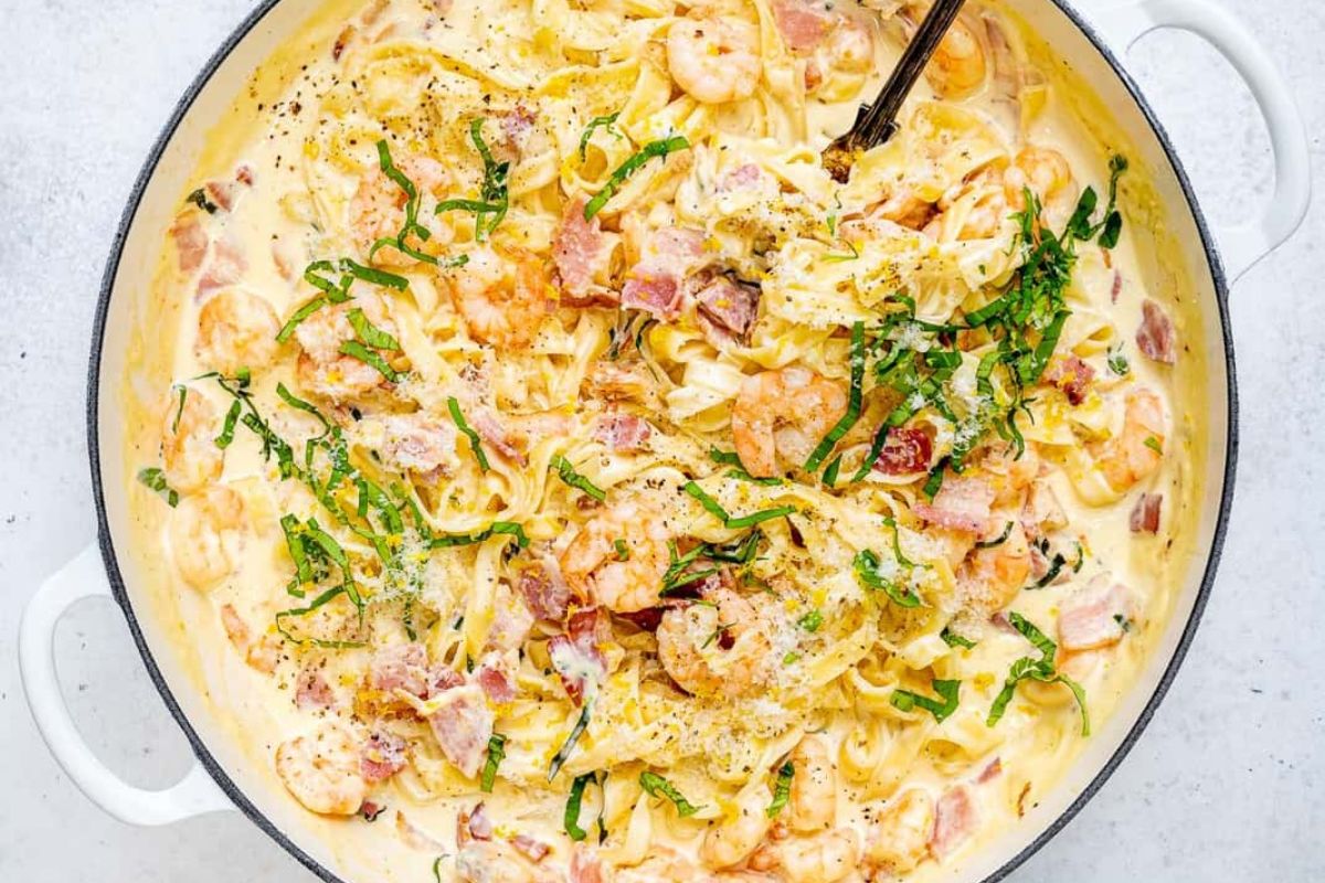 Creamy Shrimp Pasta