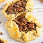 Mini Chocolate Pecan Galettes.