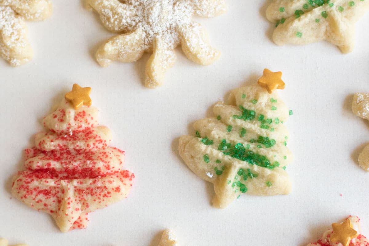 Gluten Free Spritz Cookies