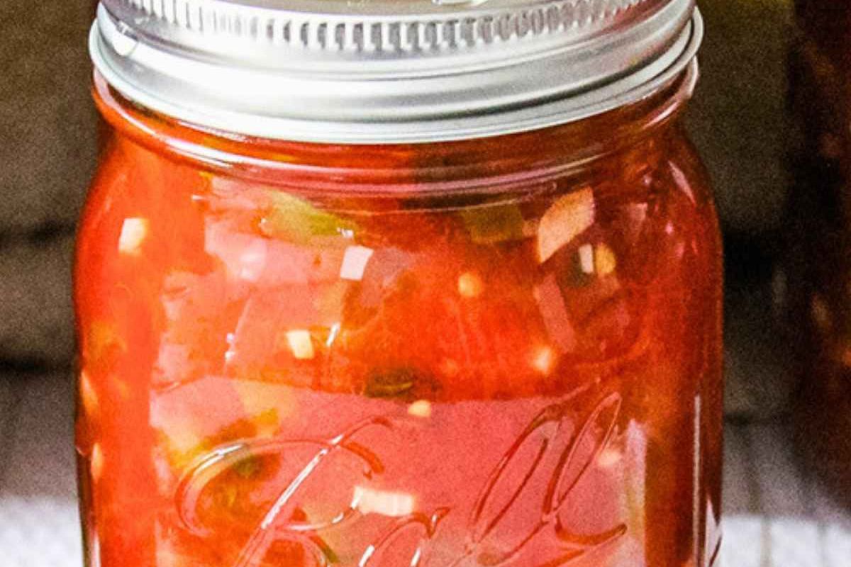 Homemade Canning Salsa