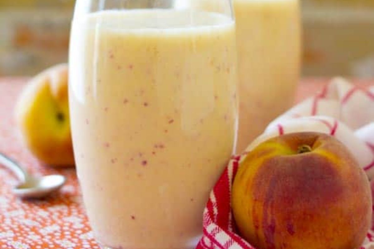 Peach Recovery Smoothie