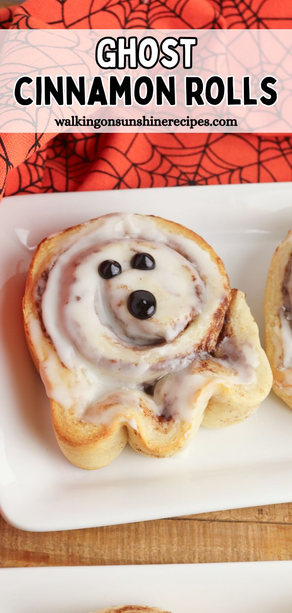 Pillsbury Halloween Ghost Cinnamon Rolls Pin.