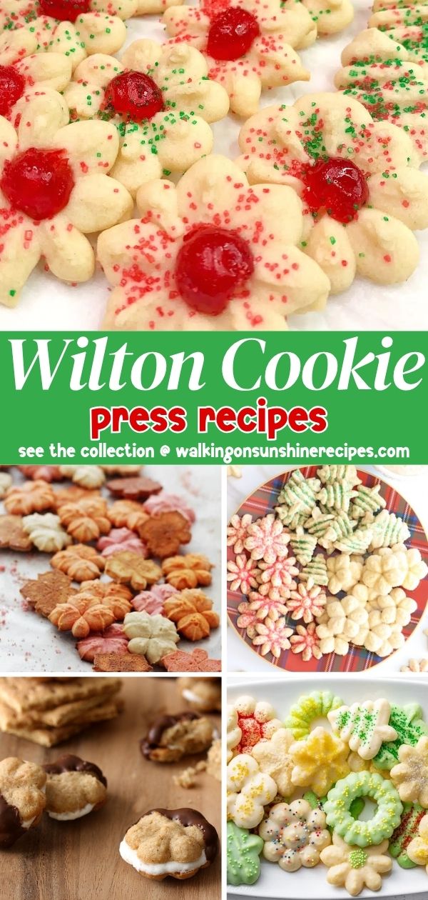 Wilton Cookie Press Recipes