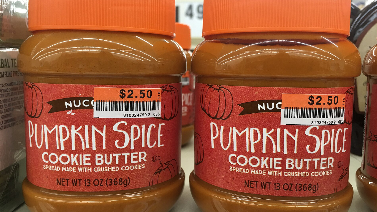 Pumpkin spice cookie butter