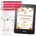 large promo for dump dinner ideas product.