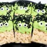 Frankenstein Rice Krispie Treats.