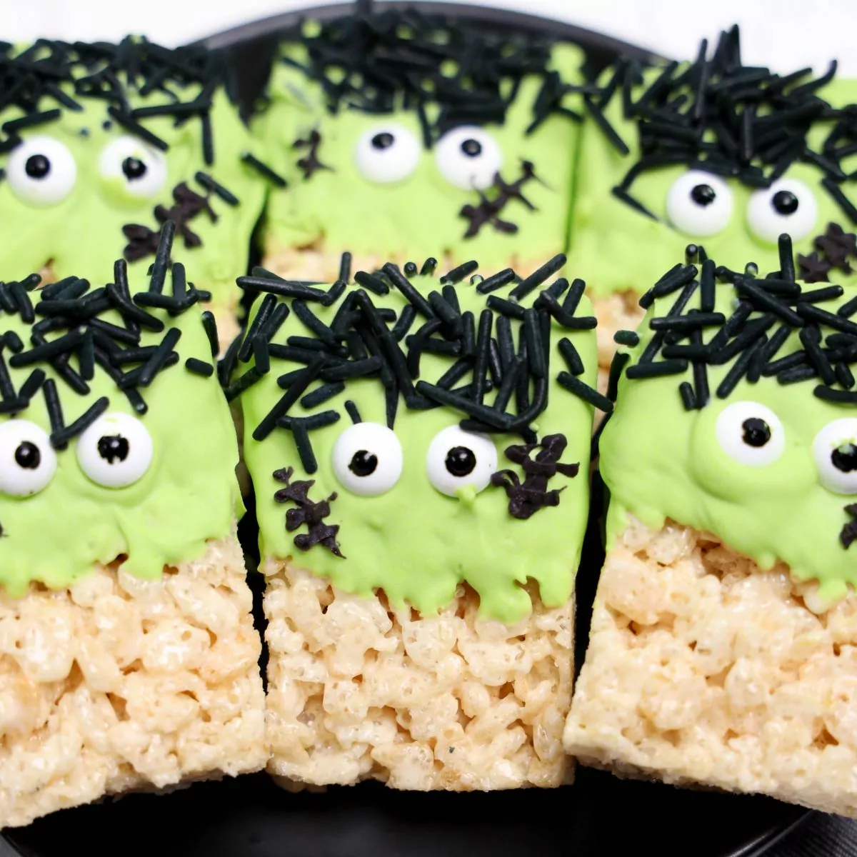 Frankenstein Rice Krispie Treats.