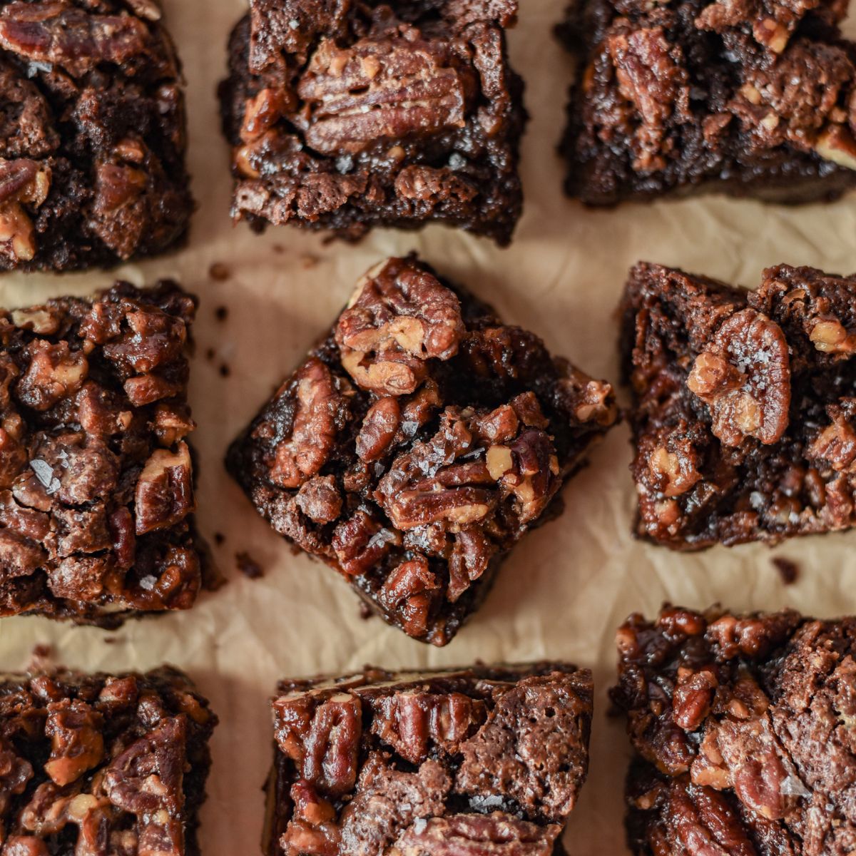 Pecan Pie Brownies Recipe.