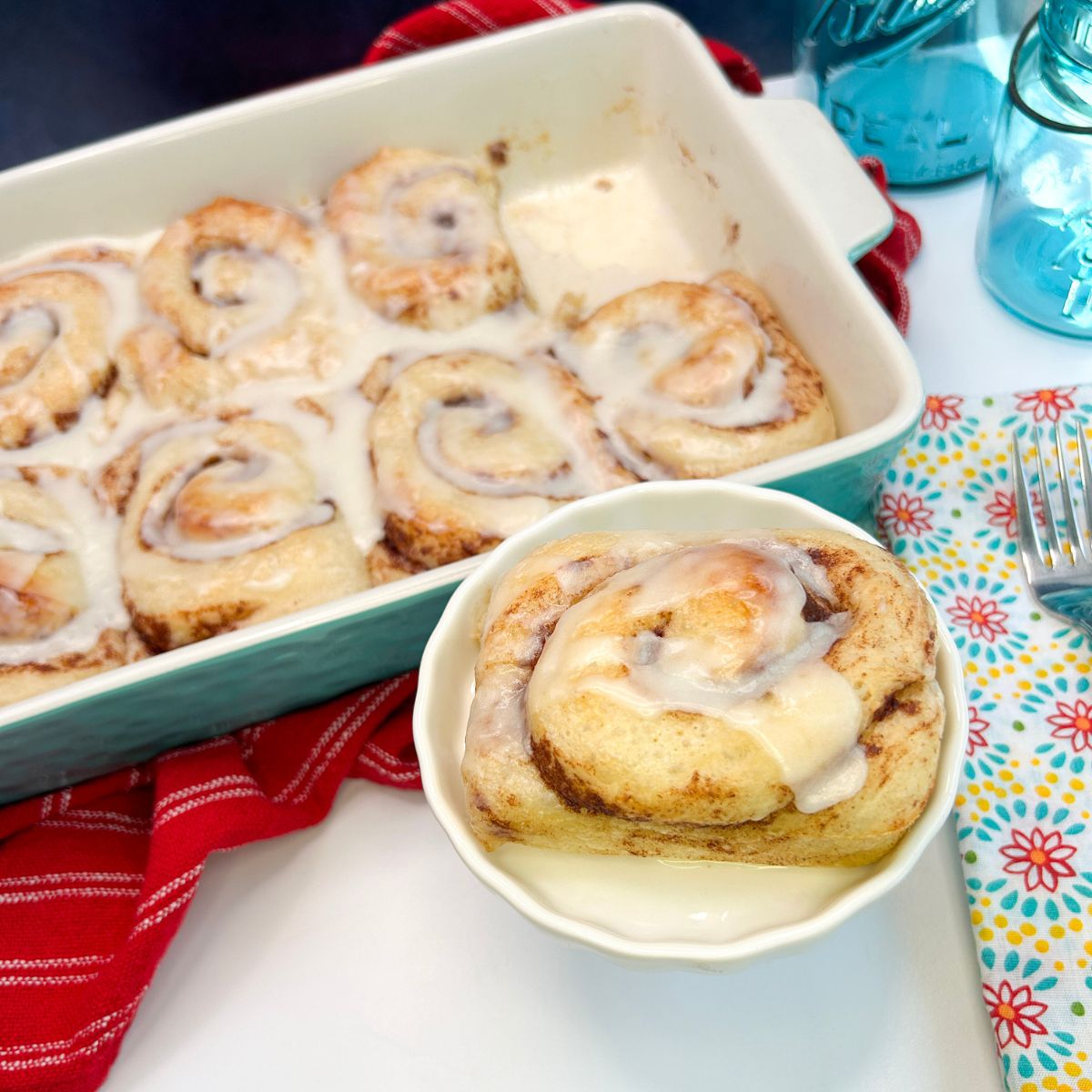 Rhodes Cinnamon Rolls.