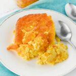 Jiffy Corn Bread Pudding Casserole Pin.