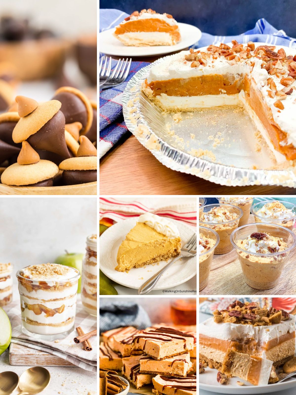 No Bake Fall Desserts