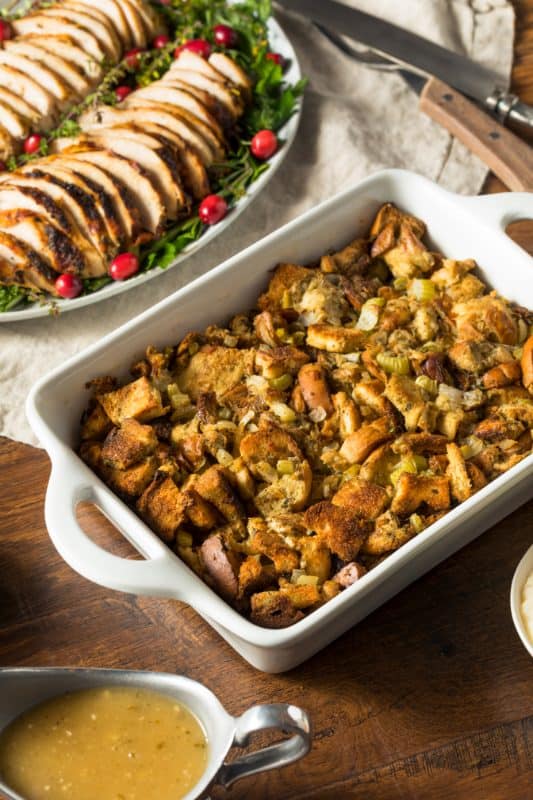 Thanksgiving Sausage Stuffing