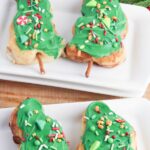 Christmas Tree Cinnamon Rolls on a Stick Pin.