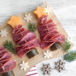 Christmas Tree Salami Appetizers.