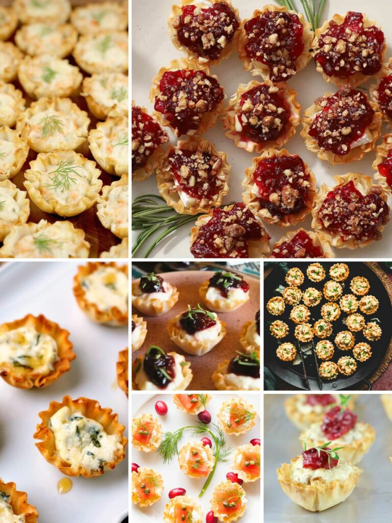 15+ Mini Phyllo Cup Appetizers Perfect for Parties & Holidays - Walking ...