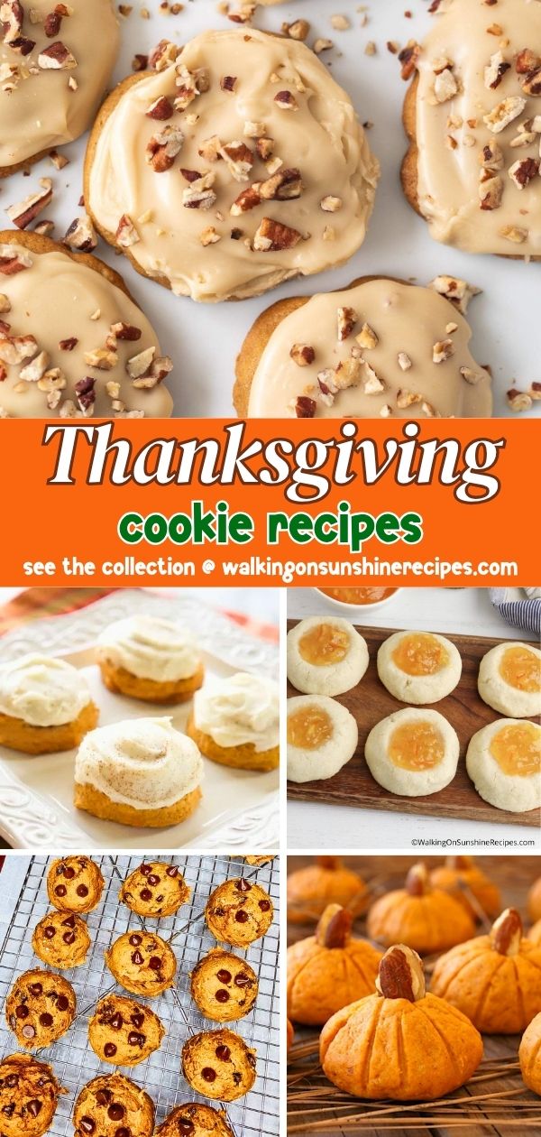 Thanksgiving Cookie Recipes