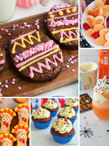 holiday collage of 5 photos for Featured.